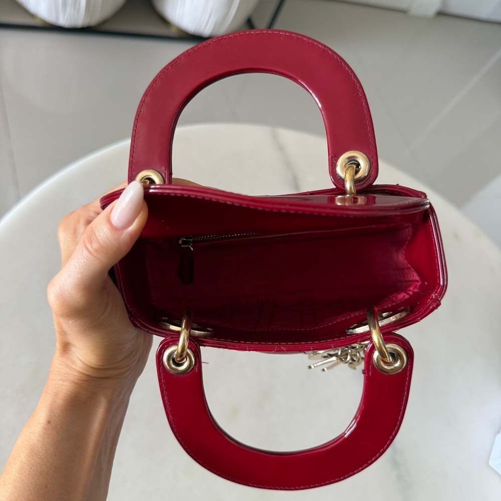 Lady Dior Mini Bag - Picture 9 of 13